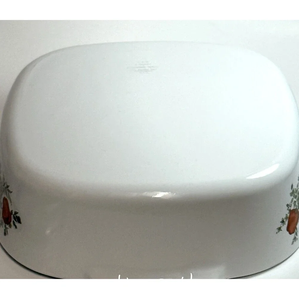 Corning Ware Casserole Dish A-2-B Spice of Life LA MARJOLAINE 2 Qt with Lid VTG